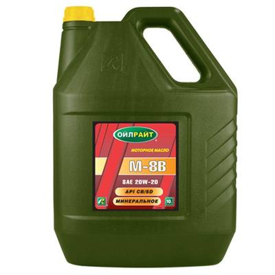 OILRIGHT 2 483 Масло OIL RIGHT М8В 20W20 API SD 10л мин