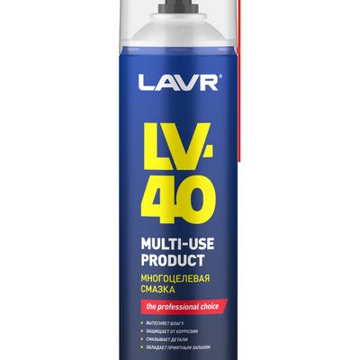 LAVR Ln3504 Смазка многоцелевая LV-40, 650мл