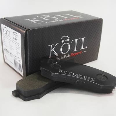 KoTL 1182KT Колодки тормозные дисковые | зад |