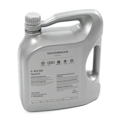 VAG G 052 502 M4 Масло моторное синтетическое Special G 5W-40, 5л