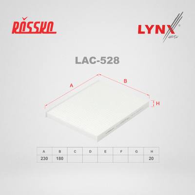 LYNXauto LAC-528 Фильтр салона