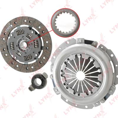 LYNXauto CL-1031 Комплект сцепления (O 200 mm) LADA GRANTA 2190/KALINA 1117-19/PRIORA 2170-72