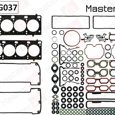 Master KiT 77BG037 Комплект прокладок головки блока цилиндров
