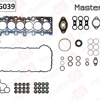Master KiT 77BG039 Комплект прокладок головки блока цилиндров