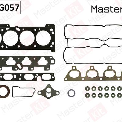 Master KiT 77BG057 Комплект прокладок головки блока цилиндров