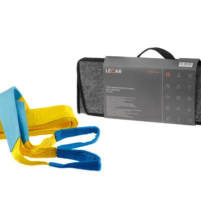 LECAR LECAR000070806 Трос динамический LECAR 5т., ширина ленты 70мм, 6м., сумка