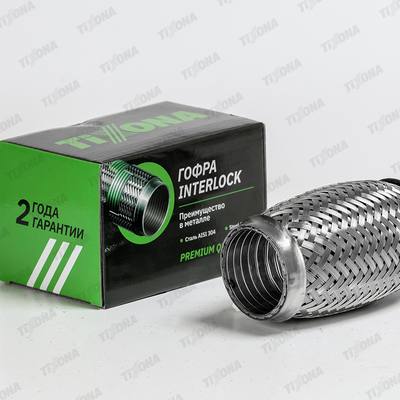 TIXONA P45120 Гофра 45/120 (AISI 304 with interlock)