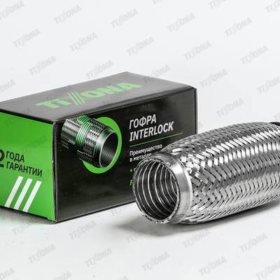TIXONA P45150 Гофра 45/150 (AISI 304 with interlock)