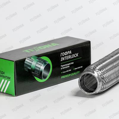TIXONA P45280 Гофра 45/280 (AISI 304 with interlock)