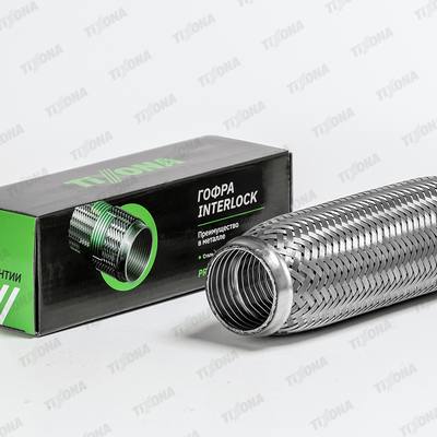 TIXONA P50230 Гофра 50/230 (AISI 304 with interlock)