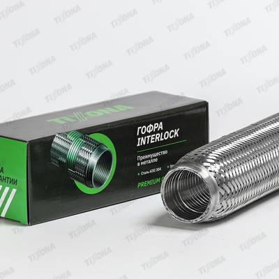 TIXONA P50280 Гофра 50/280 (AISI 304 with interlock)