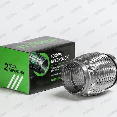 TIXONA P55100 Гофра 55/100 (AISI 304 with interlock)