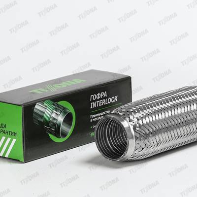 TIXONA P55220 Гофра 55/220 (AISI 304 with interlock)