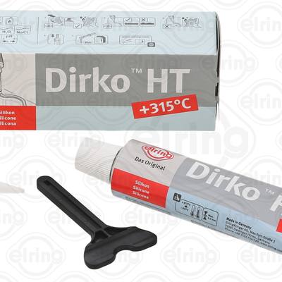 Elring 036.164 Герметик Dirko HT серый силиконовый 70мл (от -60С до +315С)