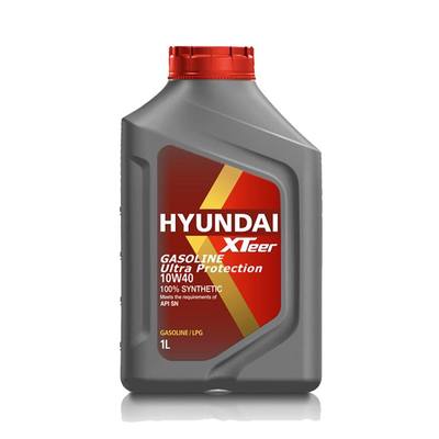 Hyundai/Kia 1 011 019 Масло моторное HYUNDAI XTeer Gasoline   Ultra Protection 10W40 SN -  1 литр