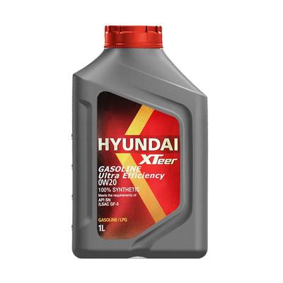 Hyundai/Kia 1 011 121 Масло моторное HYUNDAI XTeer Gasoline   Ultra Efficiency 0W20  - 1 литр