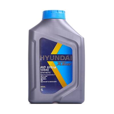 Hyundai/Kia 1 011 227 Масло моторное HYUNDAI XTeer Diesel  HD Ultra 10W40 CJ-4 -  1 литр ГРУЗОВОЕ