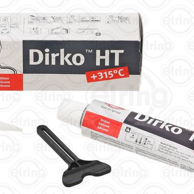 Elring 006.553 Герметик Dirko HT черный силиконовый 70мл (от -60С до +315С)