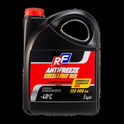 RUSEFF 17359N Антифриз, готовый раствор EXCELLENT G12, -40°C, красный, 5кг