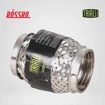 Trialli FTi 55100 Гофра выхлопной системы 55(±0.5)х100(+3)/ трехслойная InterLock TRIALLI