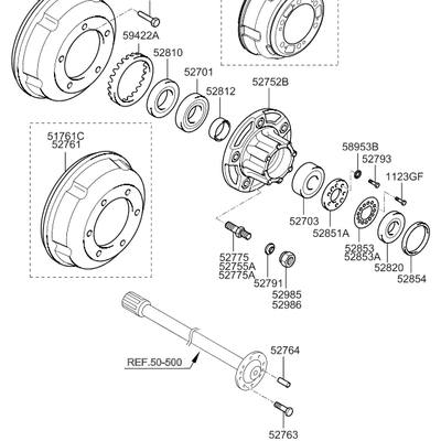 Hyundai/Kia 52761-58801 Барабан тормозной