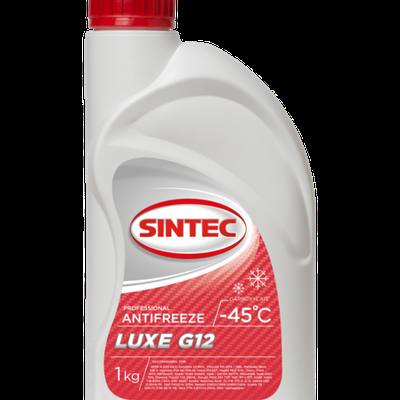 SINTEC 613502 Антифриз Sintec ANTIFREEZE LUX G12 готовый -45C красный 1 кг 613502