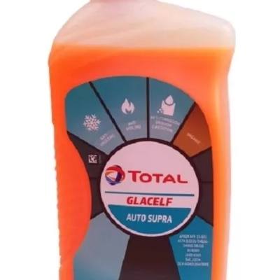 TOTAL 213781 Антифриз Glacelf Auto Supra (концентрат) розовый 1л (G12, G12+)