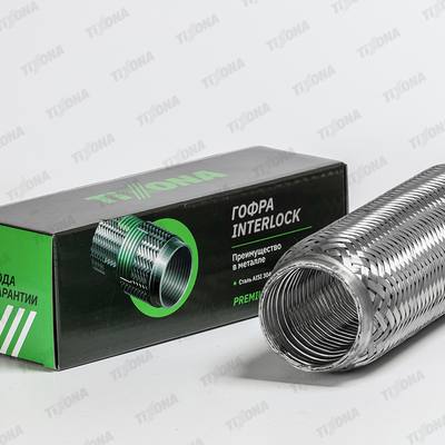 TIXONA P60280 Гофра 60/280 (AISI 304 with interlock)