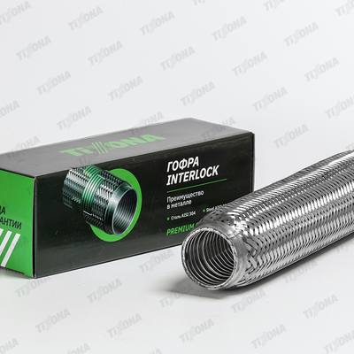 TIXONA P45320 Гофра 45/320 (AISI 304 with interlock)