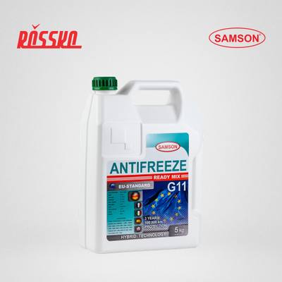 SAMSON 800954 Антифриз, готовый раствор EU-Standard G11 зелёный -37°C, 5кг