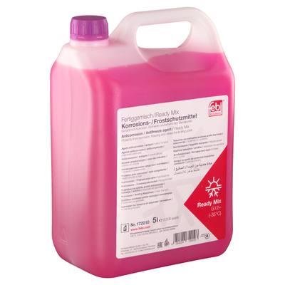 Febi 172010 Антифриз 5 л., готовый G12+ (-35°C), фиолетового цвета
