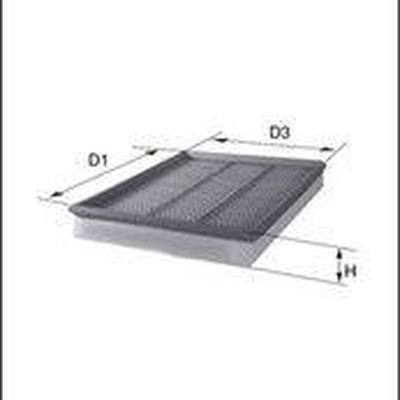 MECAFILTER ELP9595 Фильтр воздушный