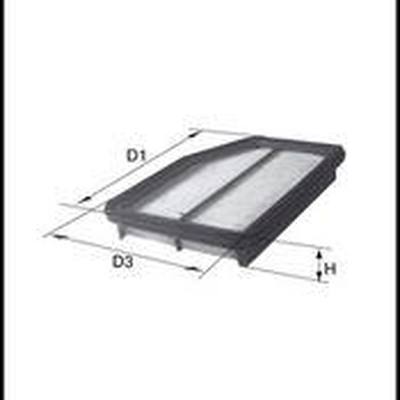 MECAFILTER ELP9598 Фильтр воздушный