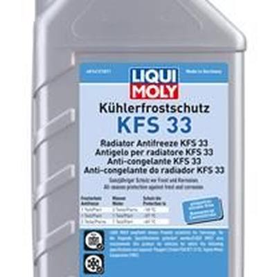 Liqui Moly 21130 Антифриз, концентрат Kuhlerfrostschutz KFS 33, сине-зелёный, 1л