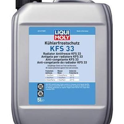 Liqui Moly 21131 Антифриз, концентрат Kuhlerfrostschutz KFS 33, сине-зелёный, 5л