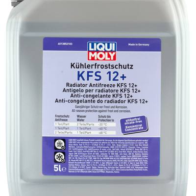 Liqui Moly 21146 Антифриз, концентрат Kuhlerfrostschutz KFS 12+, красный, 5л