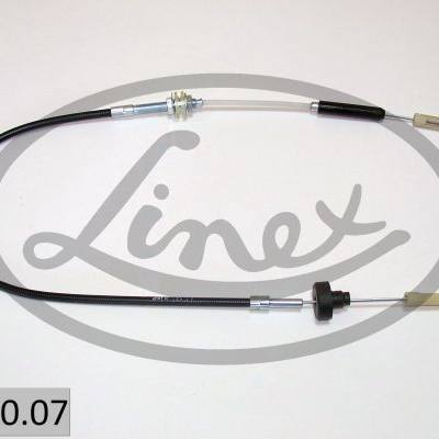 LINEX 031007 Трос сцепления AUDI 100 (4-cyl) 08.82-88 1184/652мм