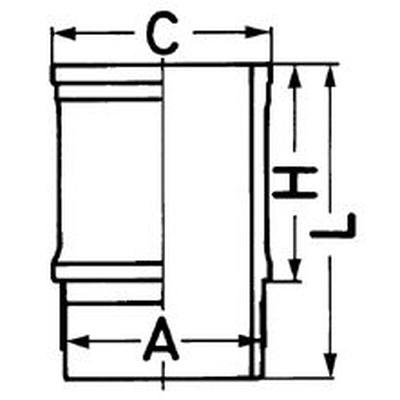 Mahle 061 WN 27 01 Гильза цилиндра
