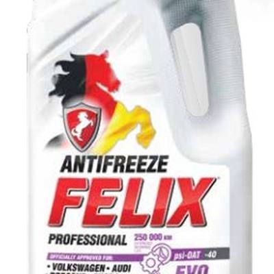 FELIX 430206335 Антифриз EVO G12+ готовый -40C фиолетовый 5 кг