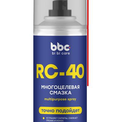 BiBiCare 4008 Смазка многоцелевая RC-40, 210мл