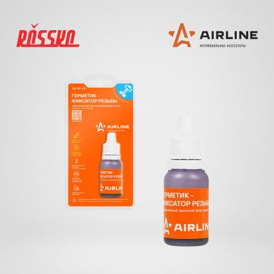 AIRLINE AG-AF-02 Герметик-фиксатор резьбы, неразъемный, высокой фиксации, 6 мл