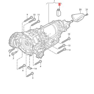 VAG G065190A2 Масло трансмиссионное (1,0л)