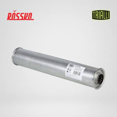 Trialli EMM 3206 Глушитель универсальный (круглый) D=101 с перф. диффузором L=550, d=50