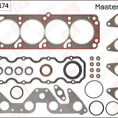 Master KiT 77BG174 Комплект прокладок головки блока цилиндров