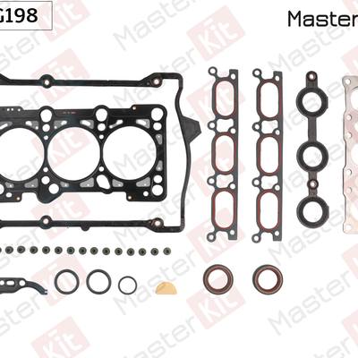 Master KiT 77BG198 Комплект прокладок головки блока цилиндров
