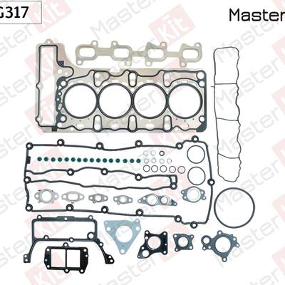 Master KiT 77BG317 Комплект прокладок головки блока цилиндров