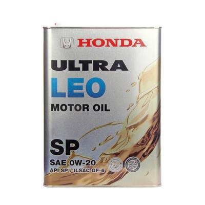 Honda 08227-99974 0W-20 Ultra LEO API SP / ILSAC GF-6, 4л (синт.мотор.масло)