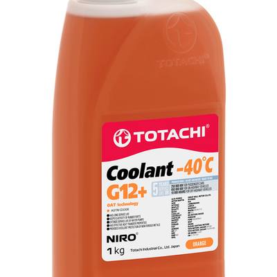 Totachi 47301 Антифриз, готовый раствор NIRO COOLANT G12+ -40°C оранжевый 1кг