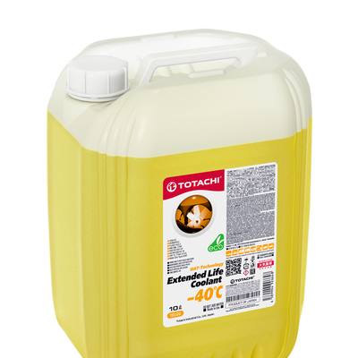 Totachi 43710 Антифриз, готовый раствор ELC -40°C жёлтый 10л
