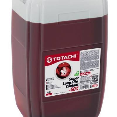 Totachi 41920 Антифриз, готовый раствор SUPER LLC -50°C красный 20л